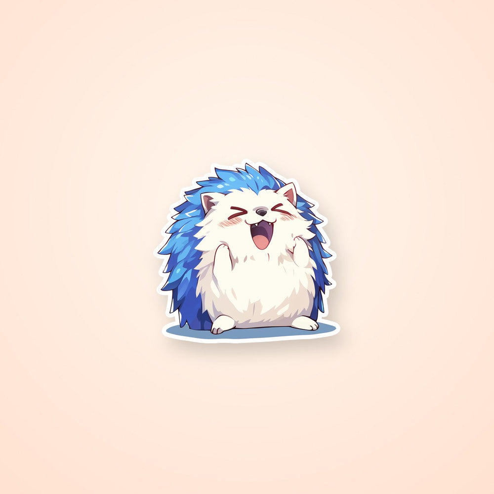 Funny Hedgehog Sticker