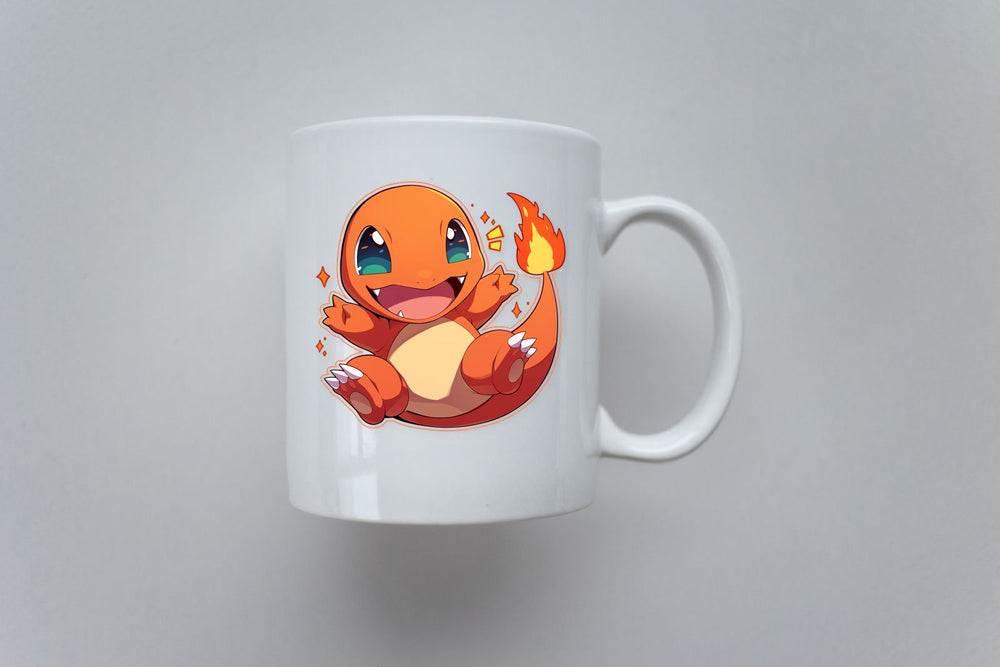 Charmander Happy Jump Sticker