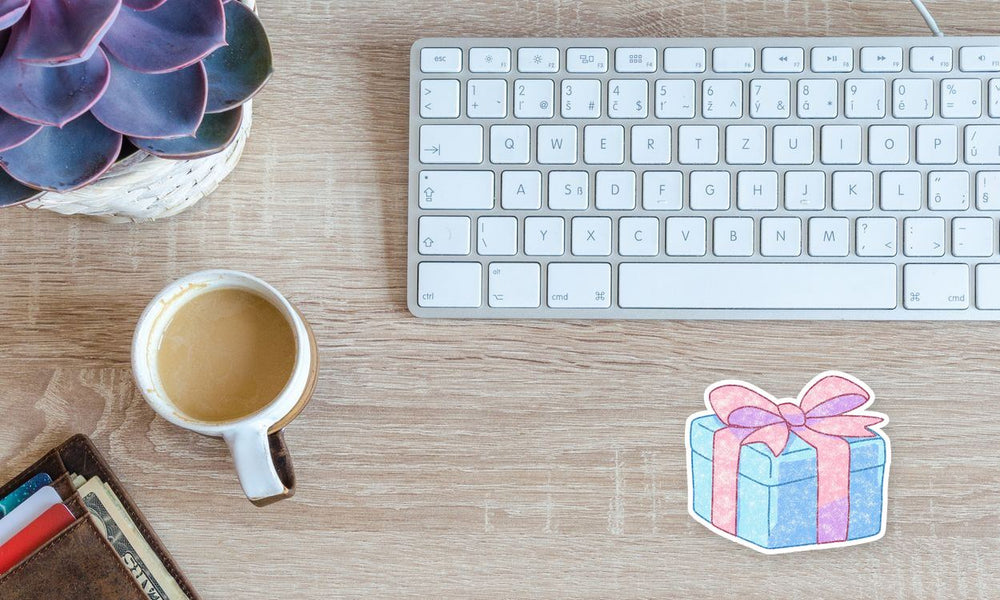 Gift Box Christmas Sticker