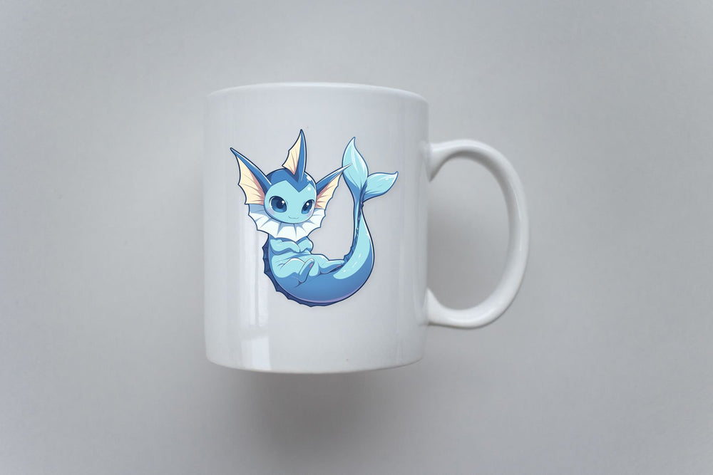 Vaporeon Cute Pokemon Sticker