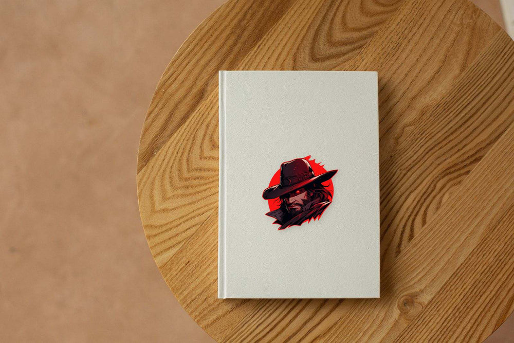 Rdr2 Evil Cowboy Red Sticker