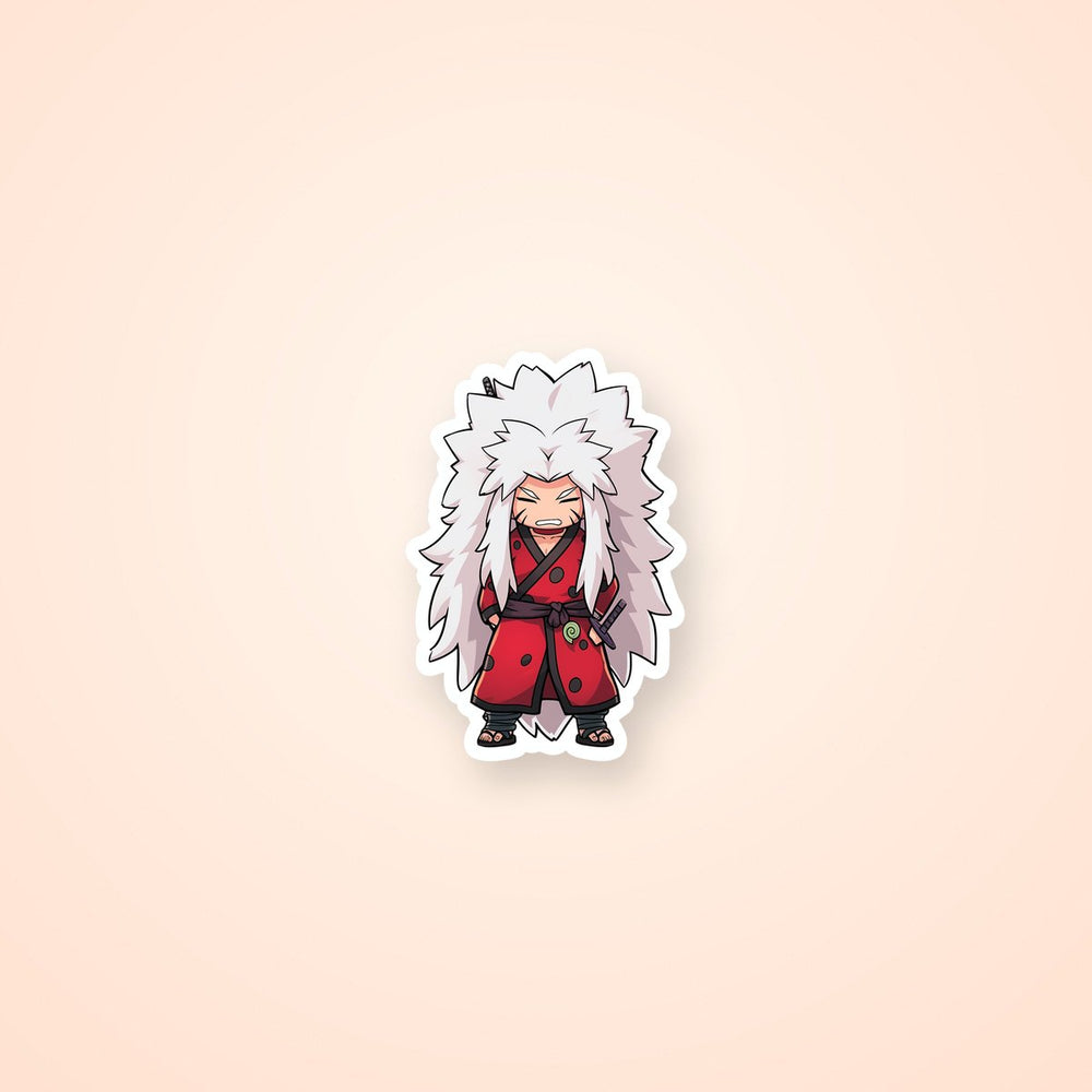 Angry Chibi Jiraiya Sticker