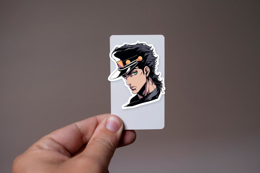 Jojo Jotaro Kujo Anime Sticker