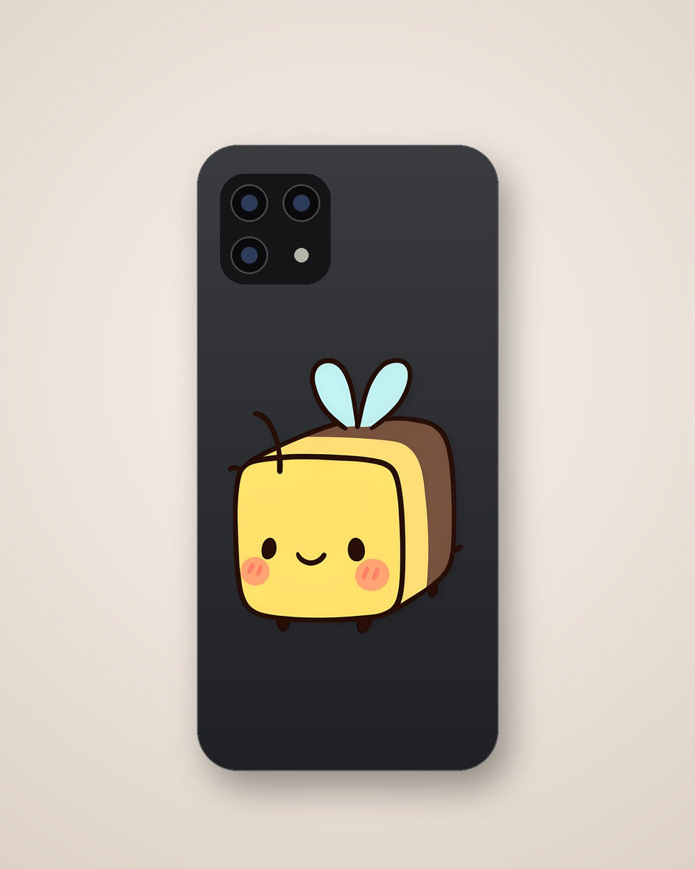 Cute Minecraft Bee Sticker
