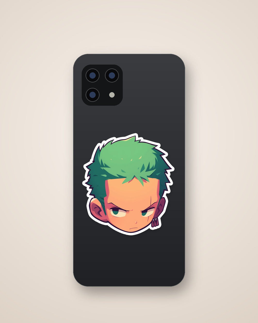 Roronoa Zoro One Piece Cute Sticker
