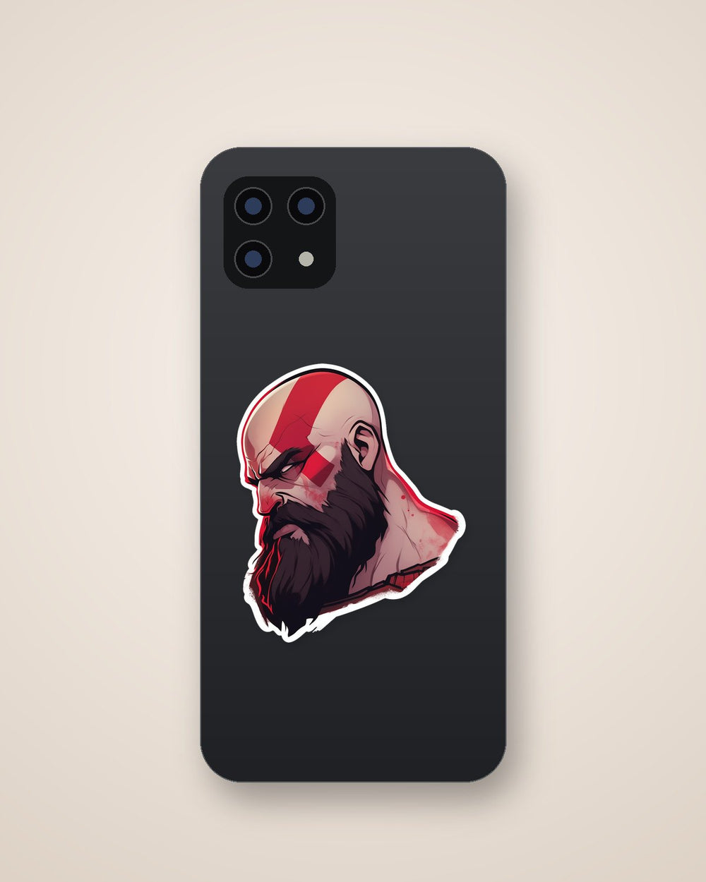 God of War Brutal Kratos Sticker