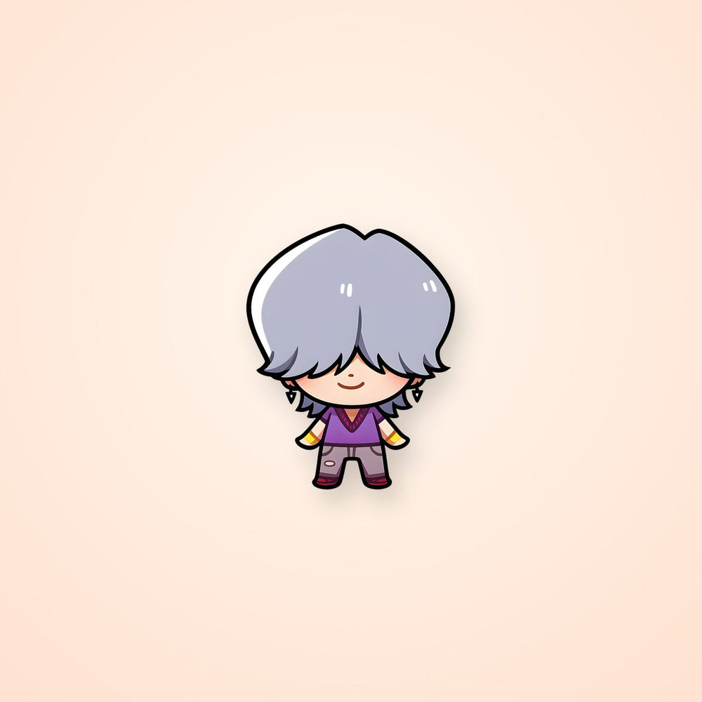 Kpop Demon Hunters Chibi Mystery Saja Sticker