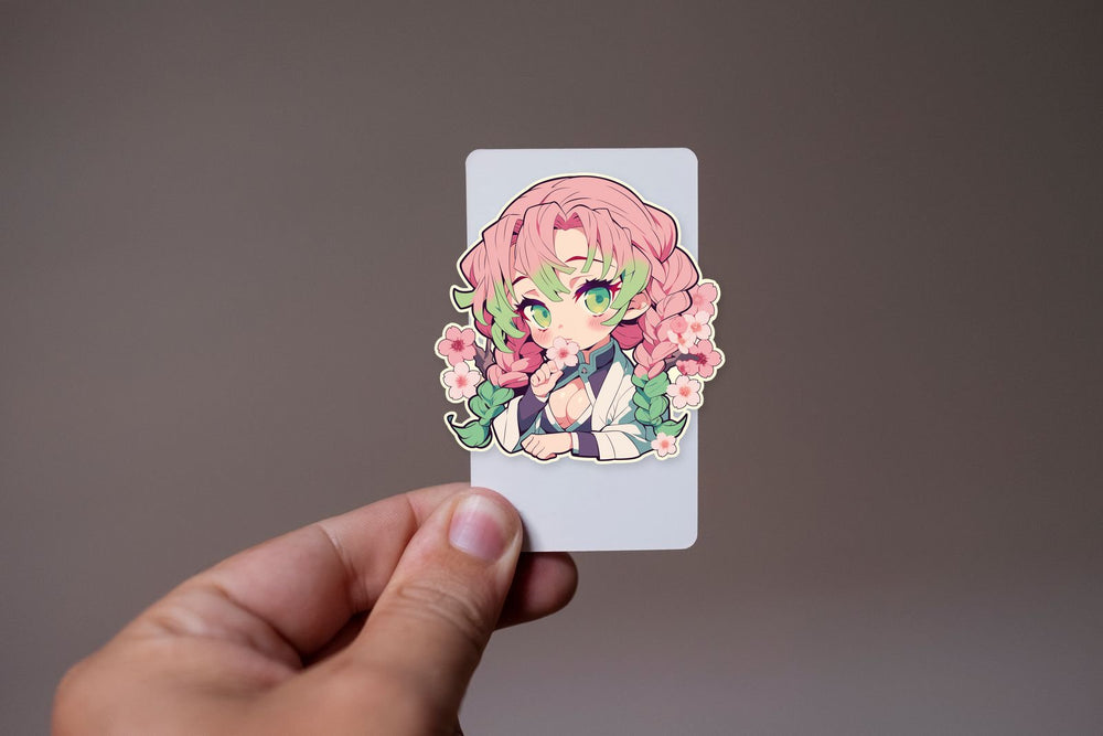 Mitsuri Kanroji Kawaii Demon Slayer Sticker