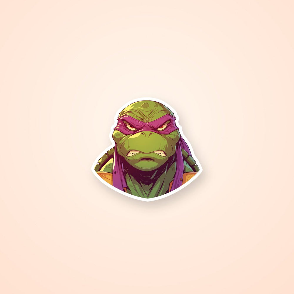 Tmnt Leonardo Retro Sticker