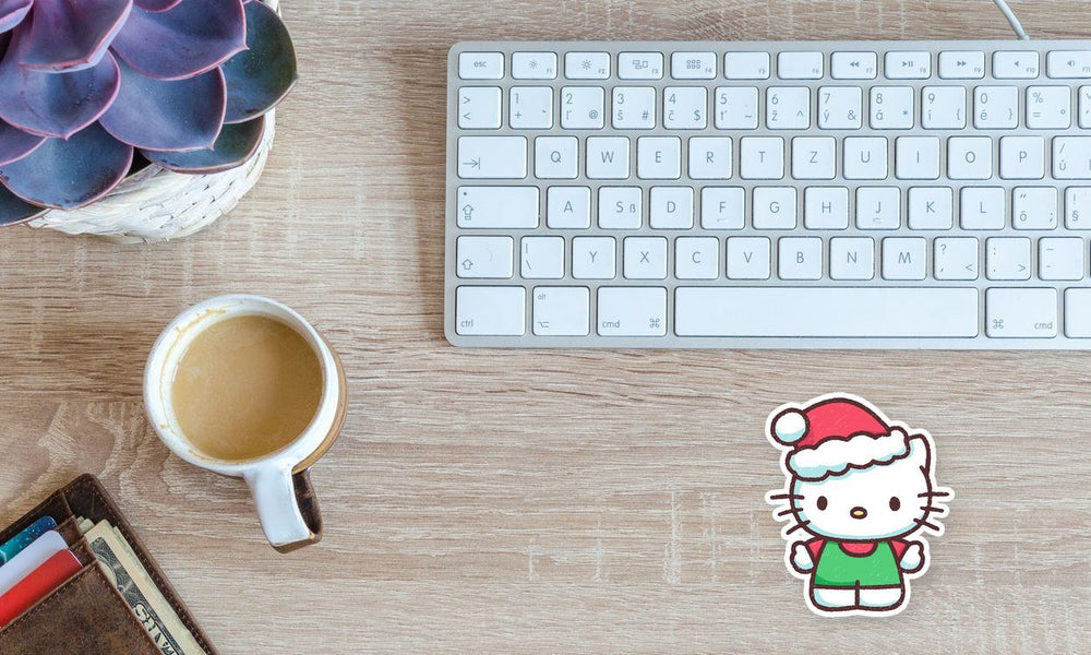 Hello Kitty Winter Sticker