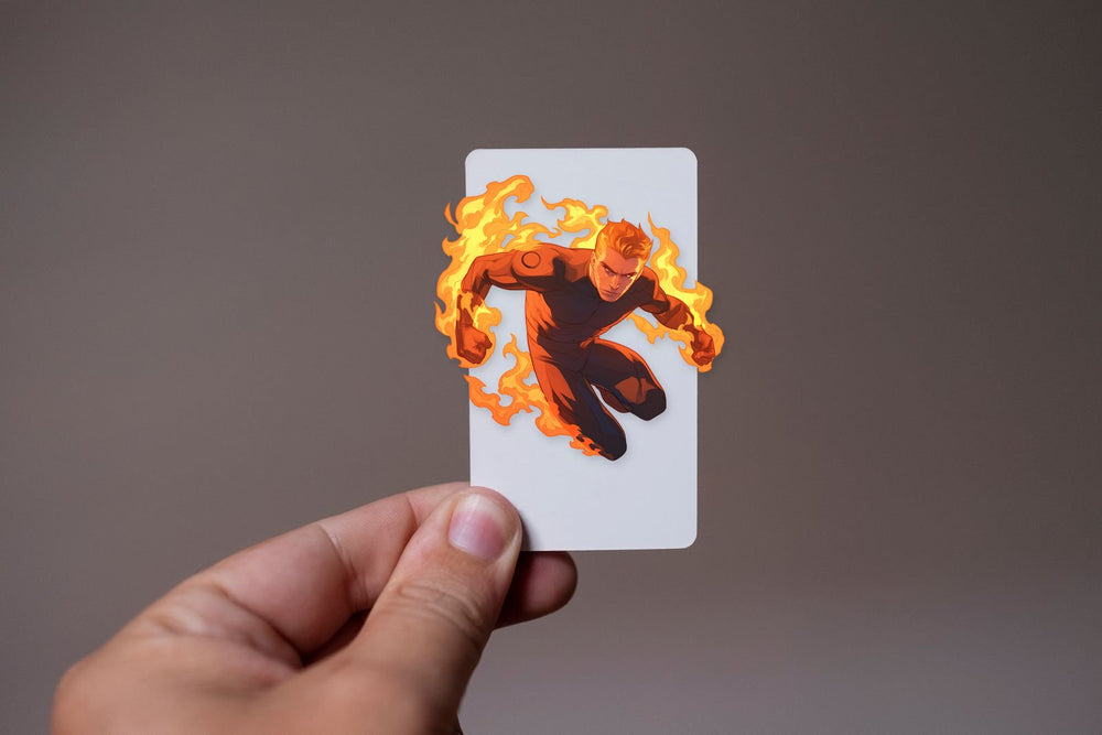 Amazing Human Torch Marvel Sticker