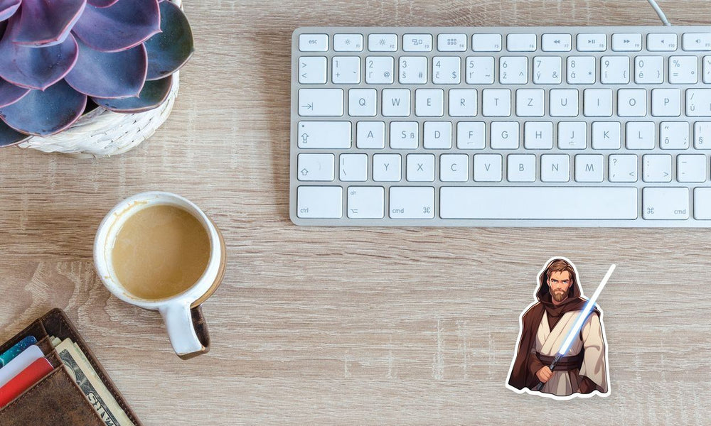 Star Wars Obi-Wan Kenobi Lightsaber Sticker