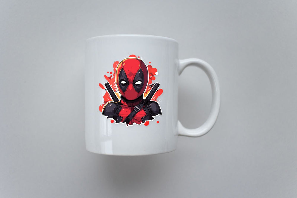 Marvel Chibi Deadpool Sticker