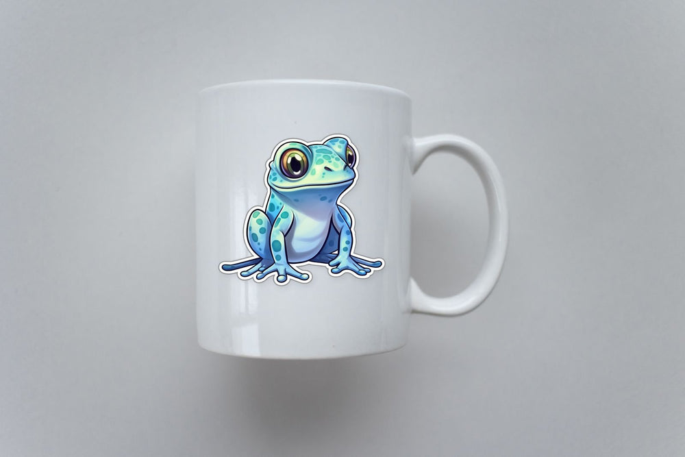 Aesthetic Blue Toad Sticker