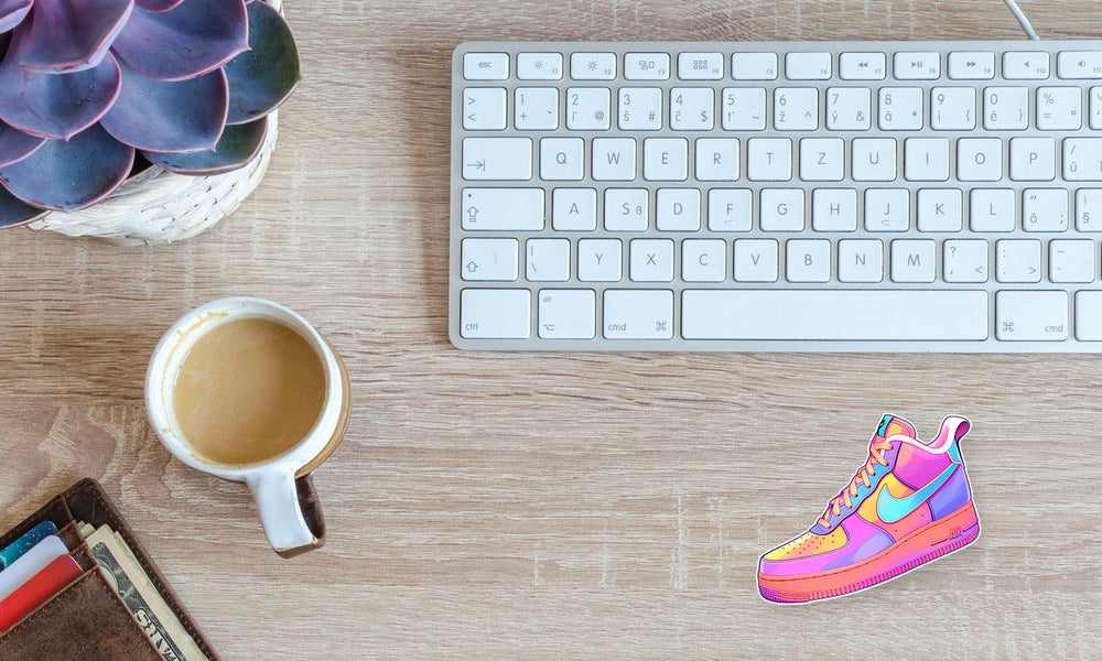 Colorful Nike Air Sticker