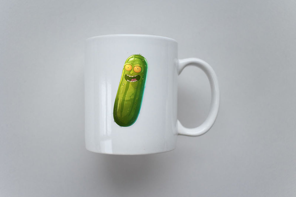 Crazy Scientist Rick Pickle Sticker