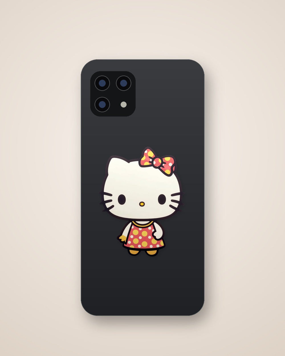 Hello Kitty Red Polka Dot Outfit Sticker