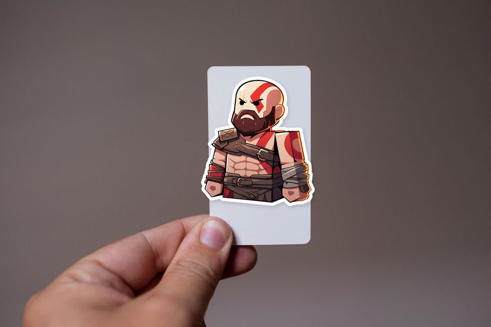 Lego Kratos Sticker