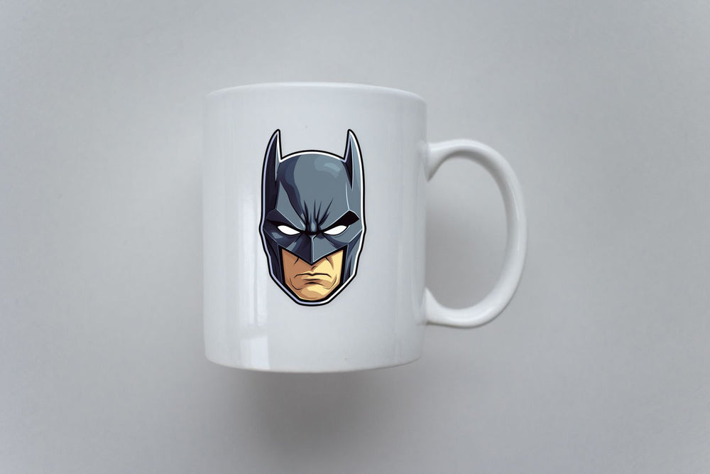 DC Batman Head Cartoon Sticker