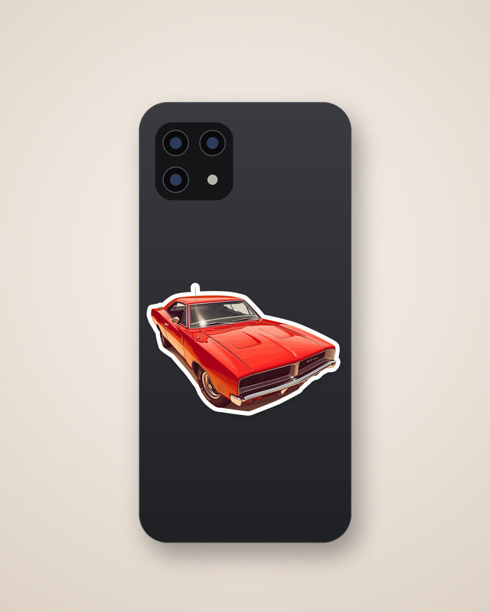 Dodge Charger Rt Classic Muscle Car Sticker