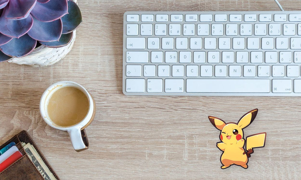 Pokemon Pikachu Winking Sticker