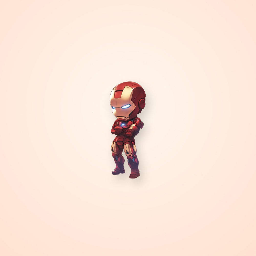 Iron Man Chibi Marvel Sticker