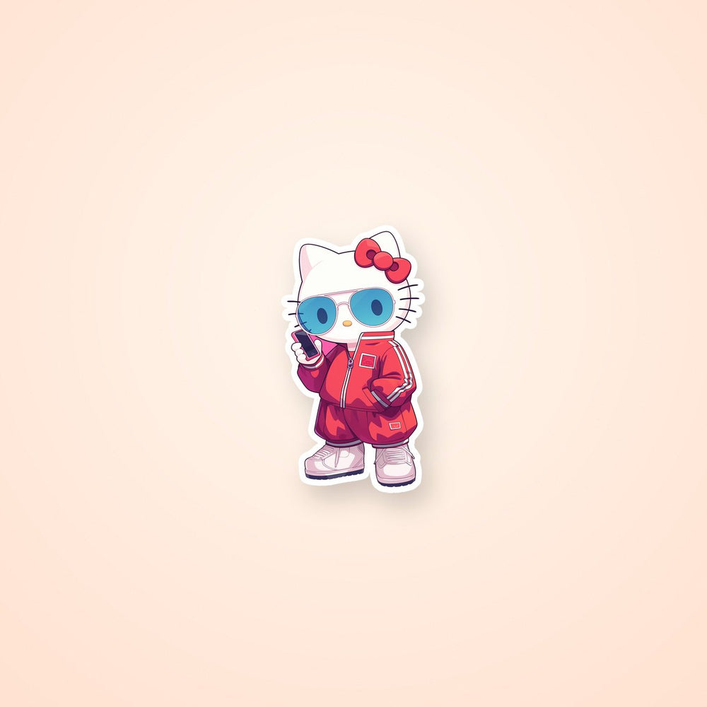 Hello Kitty Y2K Tracksuit Sticker