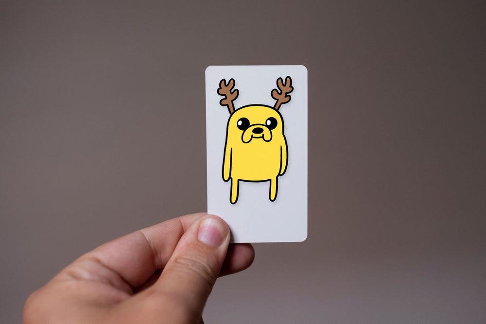 Jake the Dog Christmas Sticker