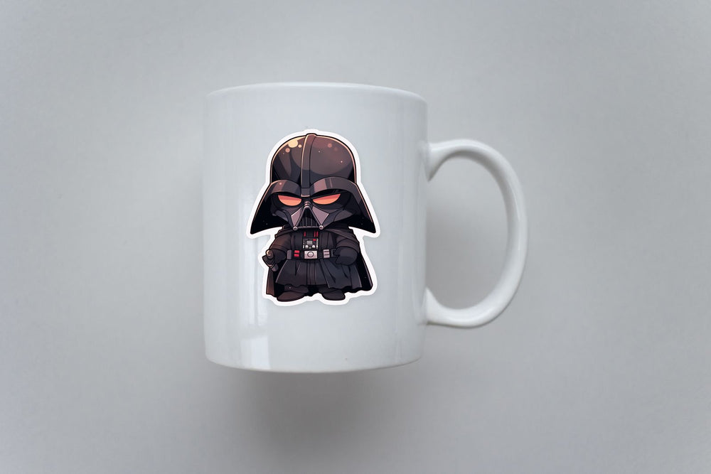 Cute Angry Darth Vader Sticker