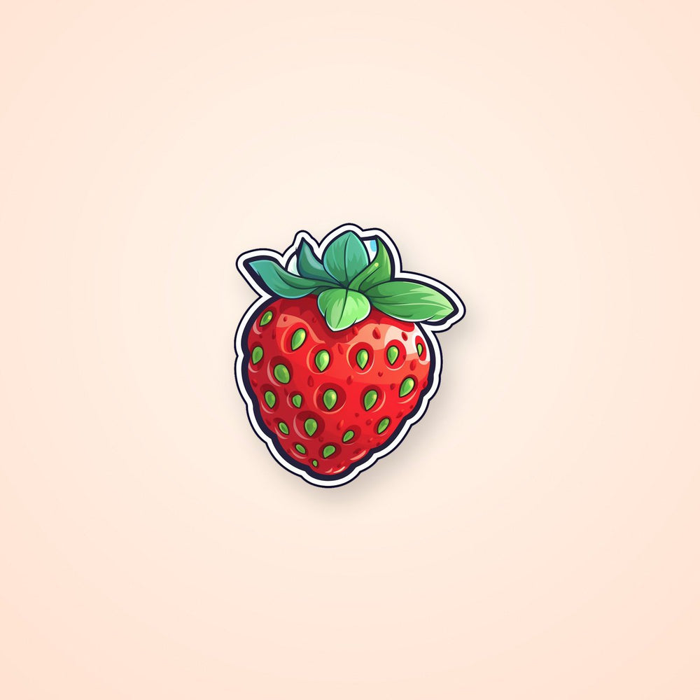 Juicy Strawberry Sticker