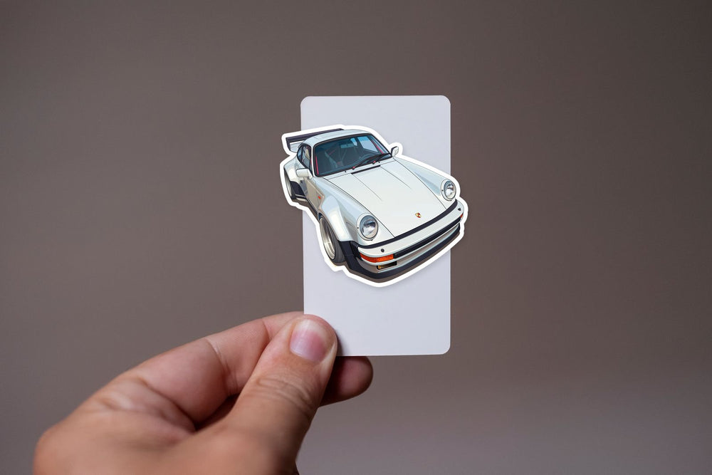 Porsche 911 Turbo Classic Car Sticker