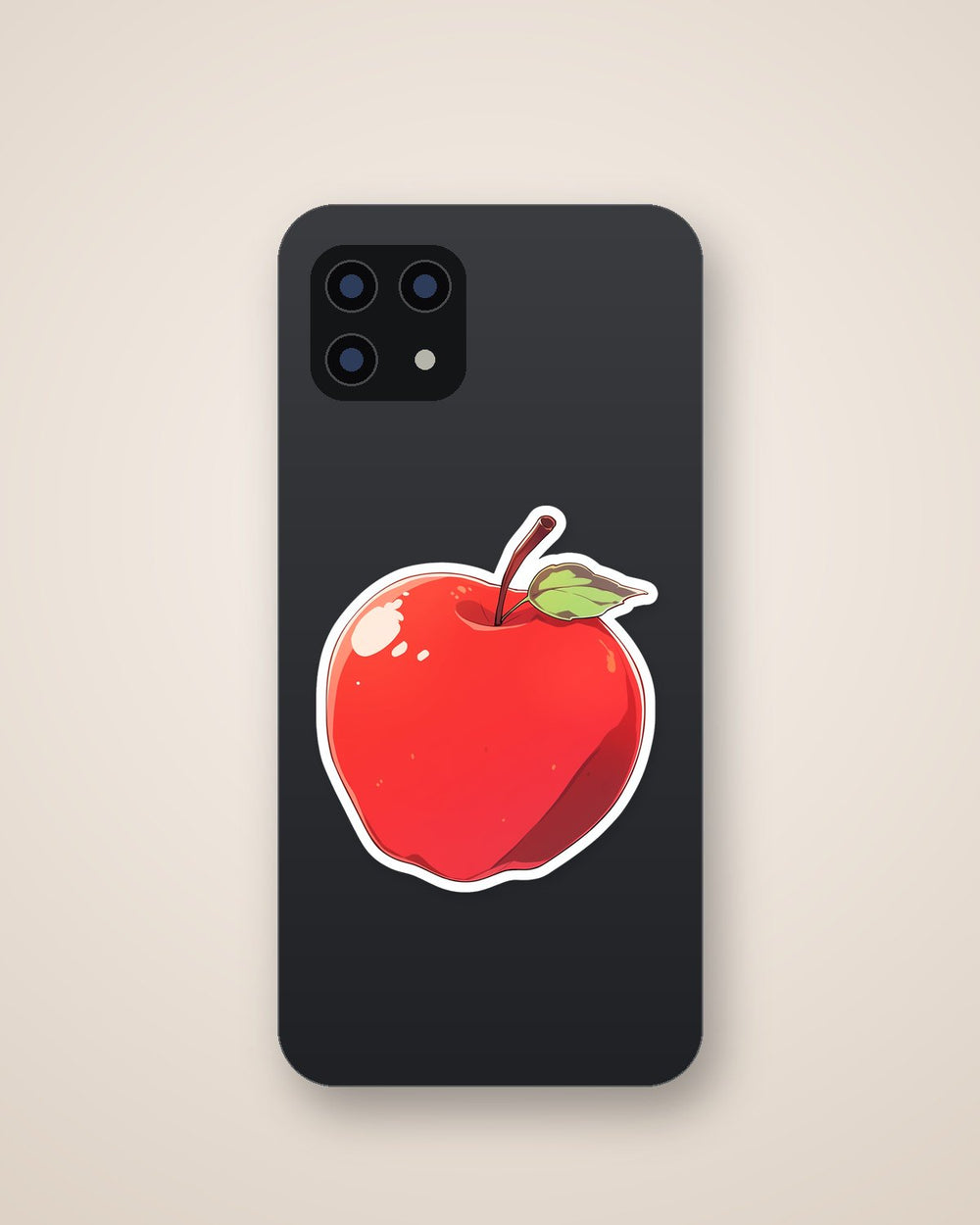 Red Apple Sticker