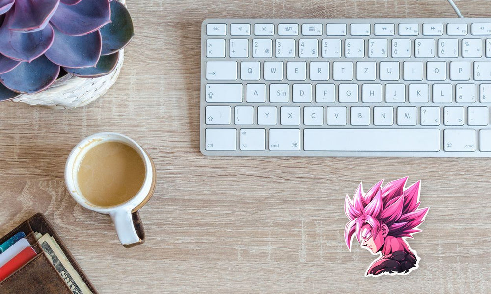 Dragon Ball Super Saiyan Rose Goku Sticker