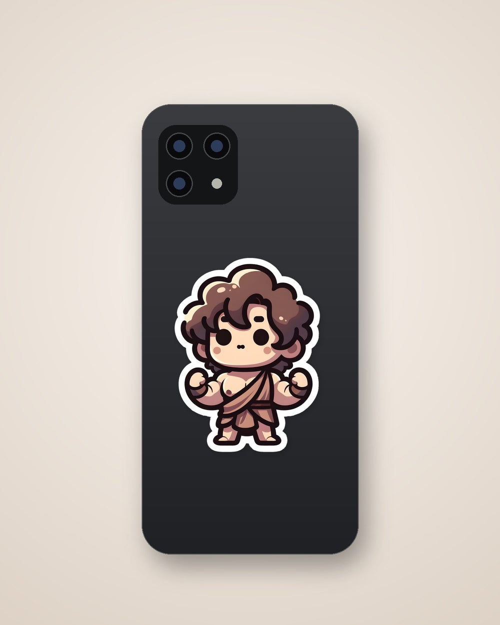 Cute Cartoon Hercules Sticker