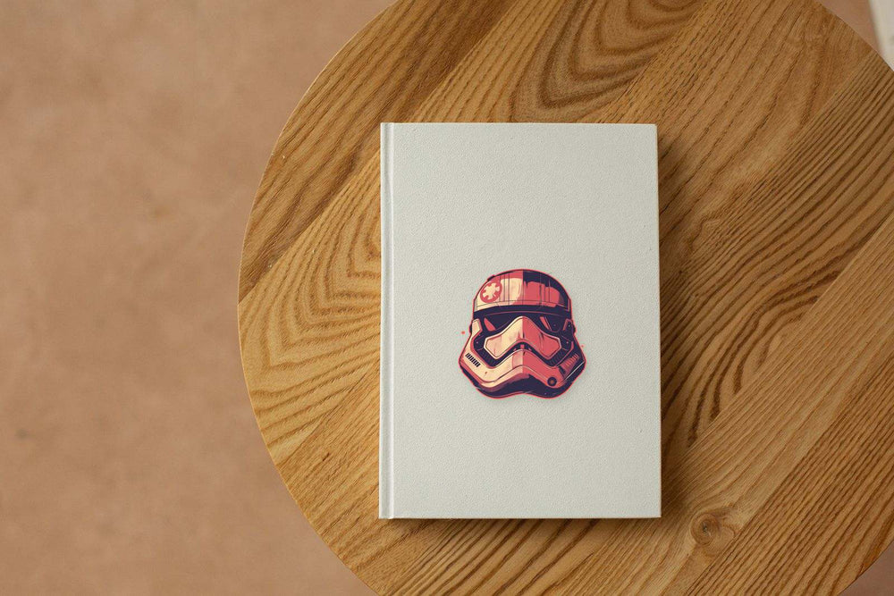 Vintage Stormtrooper Helmet Star Wars Sticker