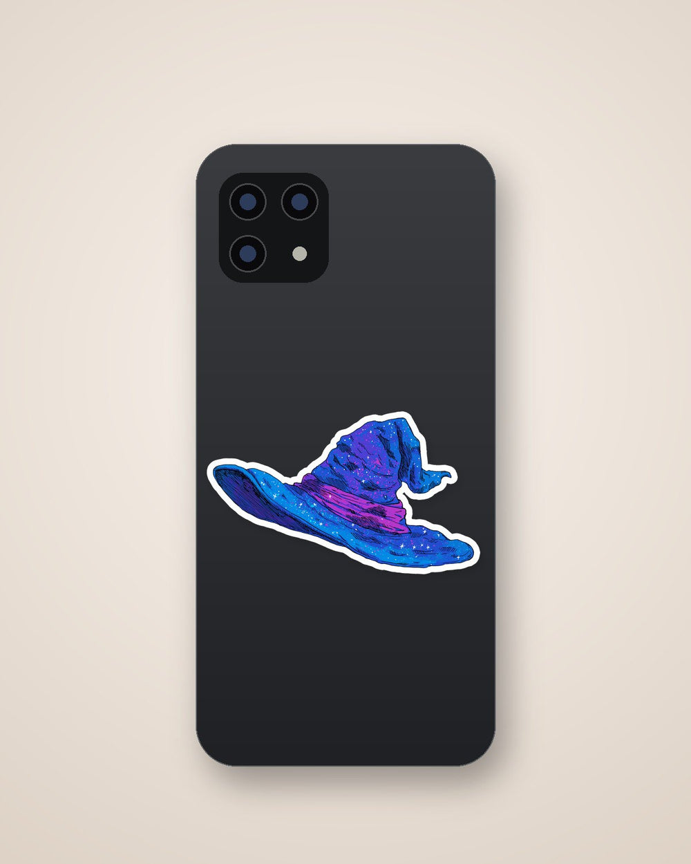 Wizard Hat Aesthetic Halloween Sticker