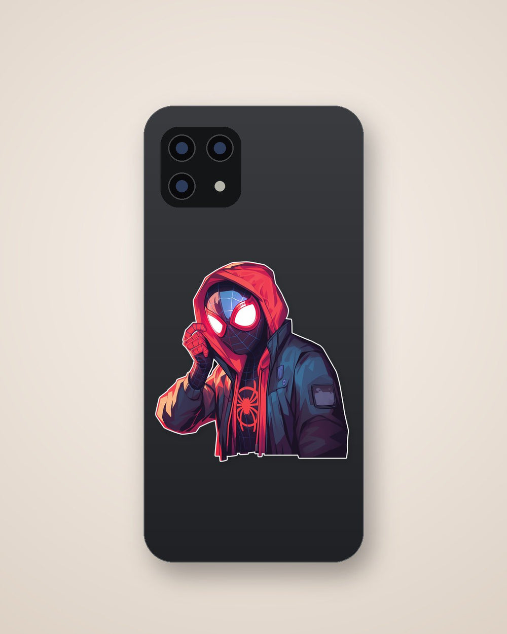 Spiderman Miles Morales Hypebeast Sticker