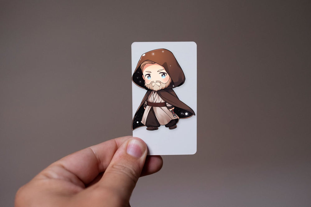 Star Wars Chibi Obi-Wan Kenobi in Robe Sticker