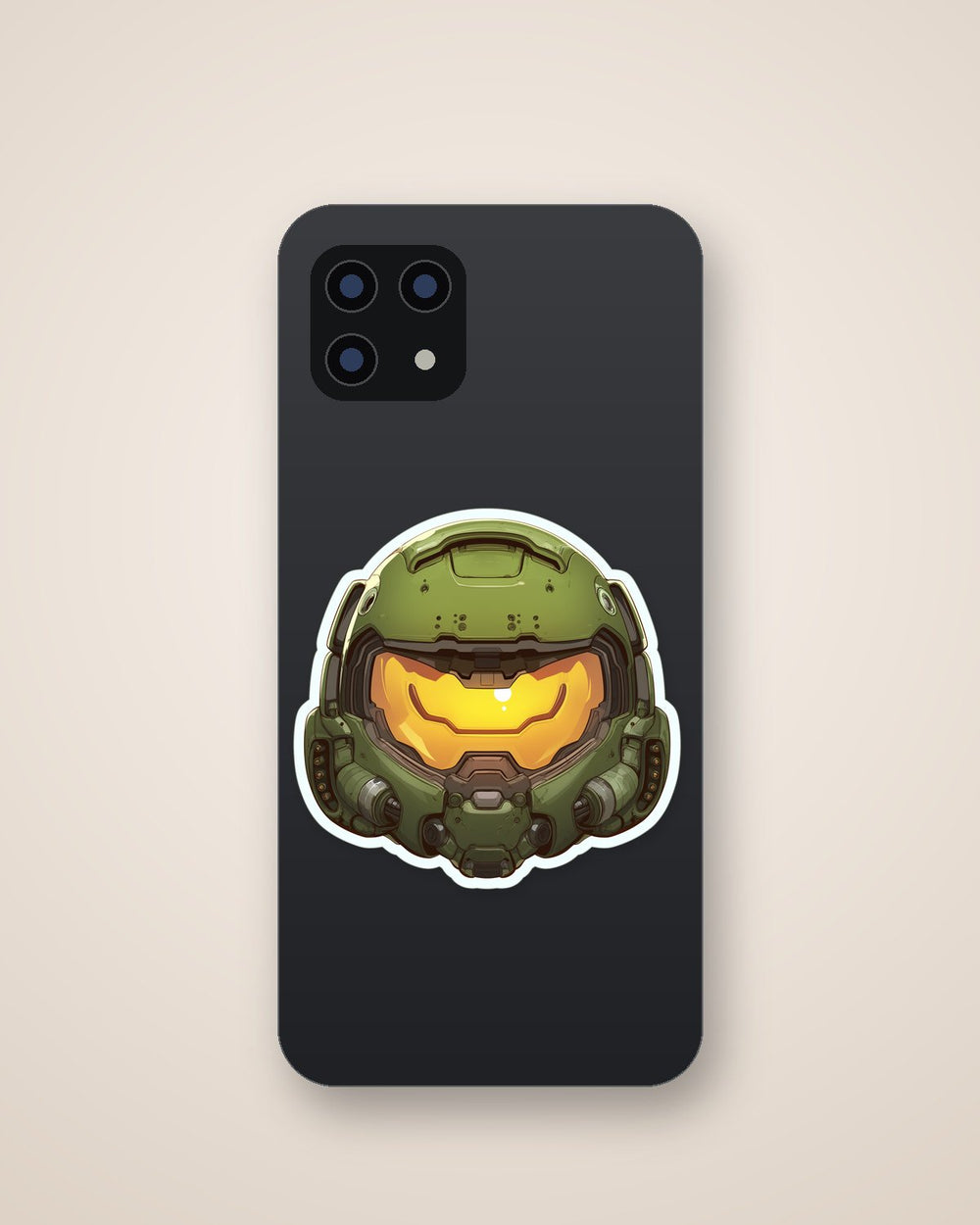 Cute Doom Helmet Sticker