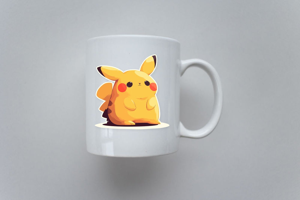 Pikachu Fat Cute Style Sticker