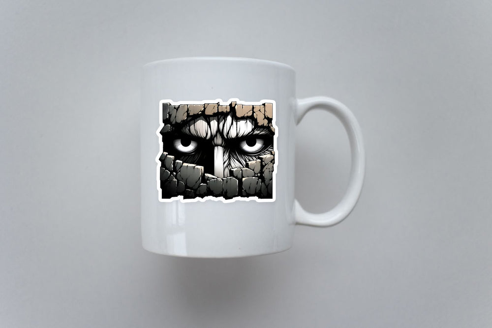 Colossal Titan Eyes Wall Sticker
