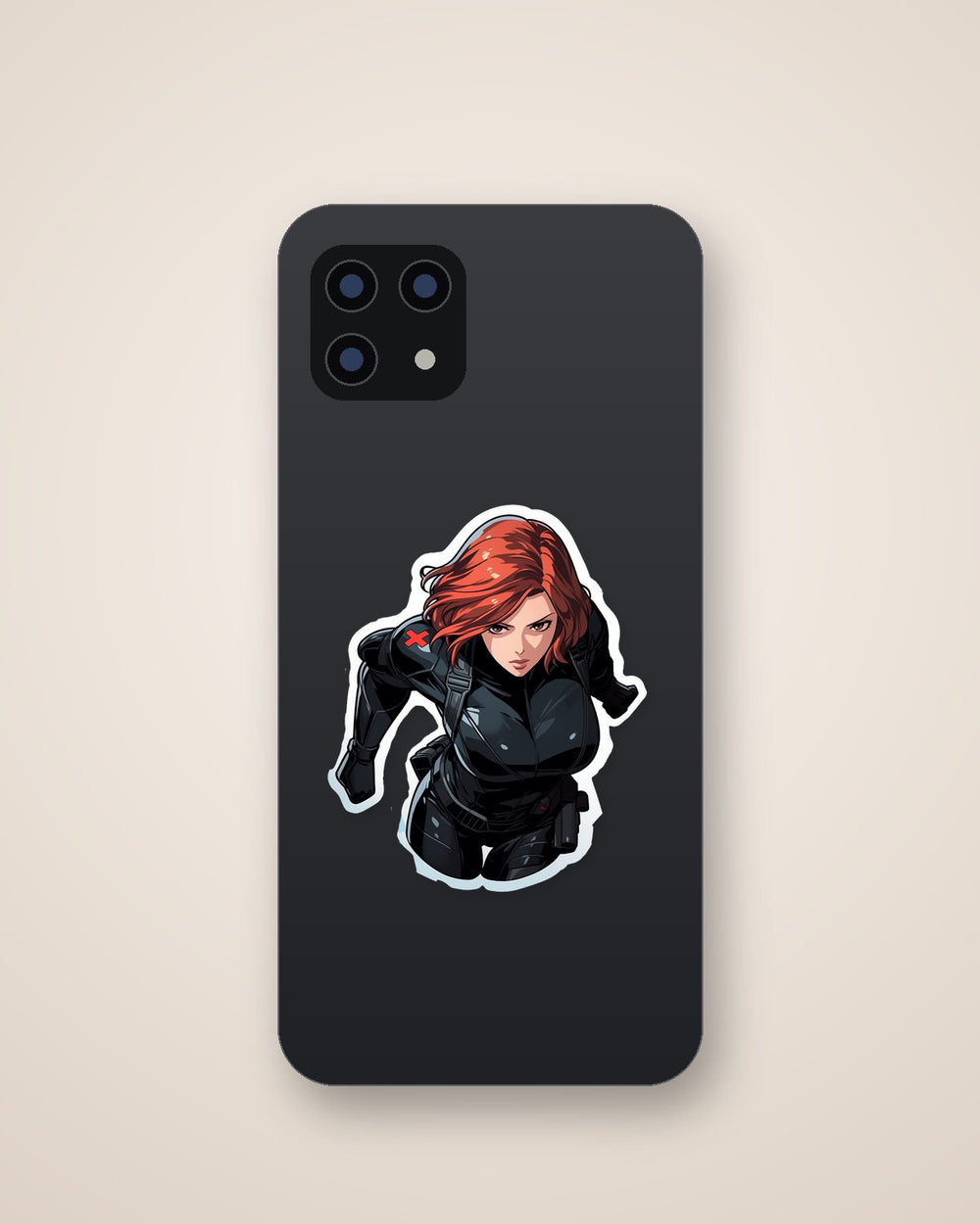 Marvel Black Widow Comics Sticker