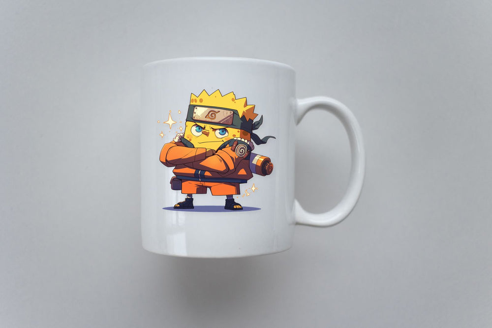Spongebob Naruto Mashup Sticker