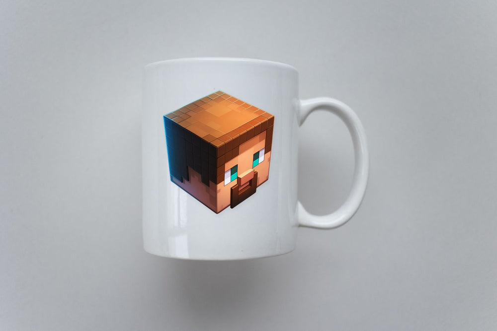 Minecraft Steve Face Sticker