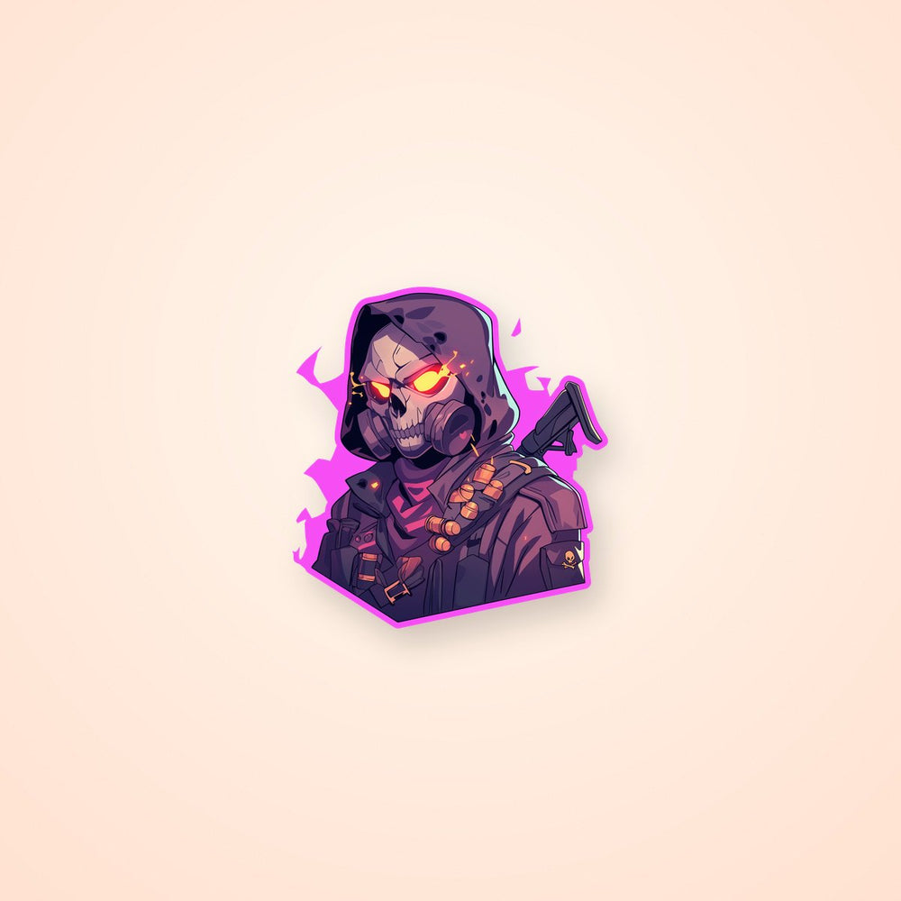 Fortnite Skull Trooper Sticker