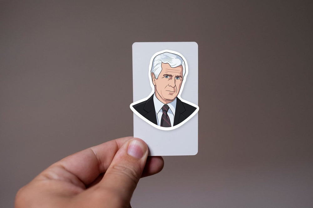 Frank Drebin Art Sticker