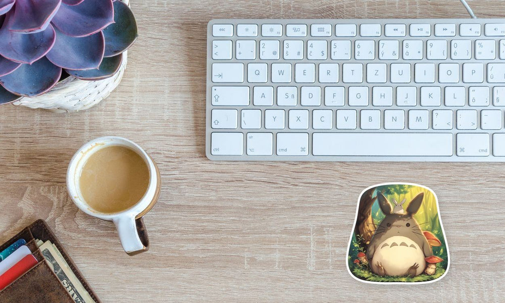 Totoro Forest Anime Sticker