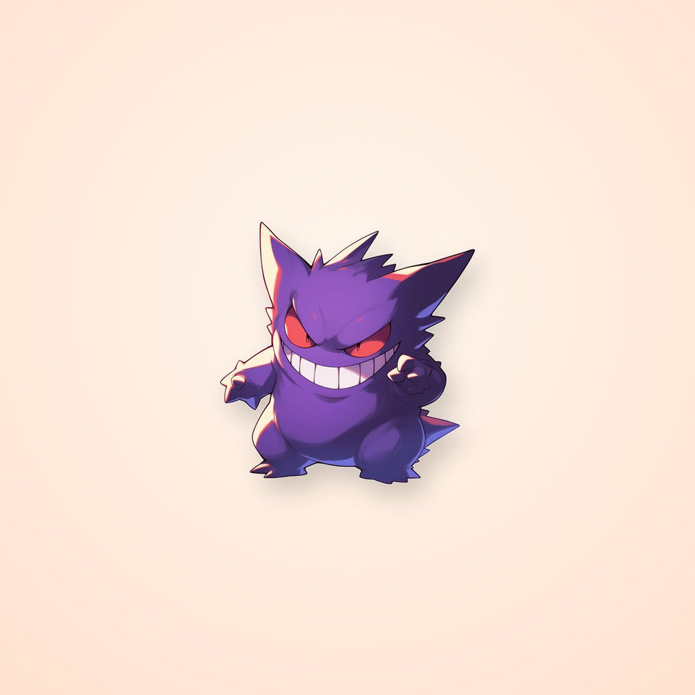 Gengar Shadow Pokemon Sticker