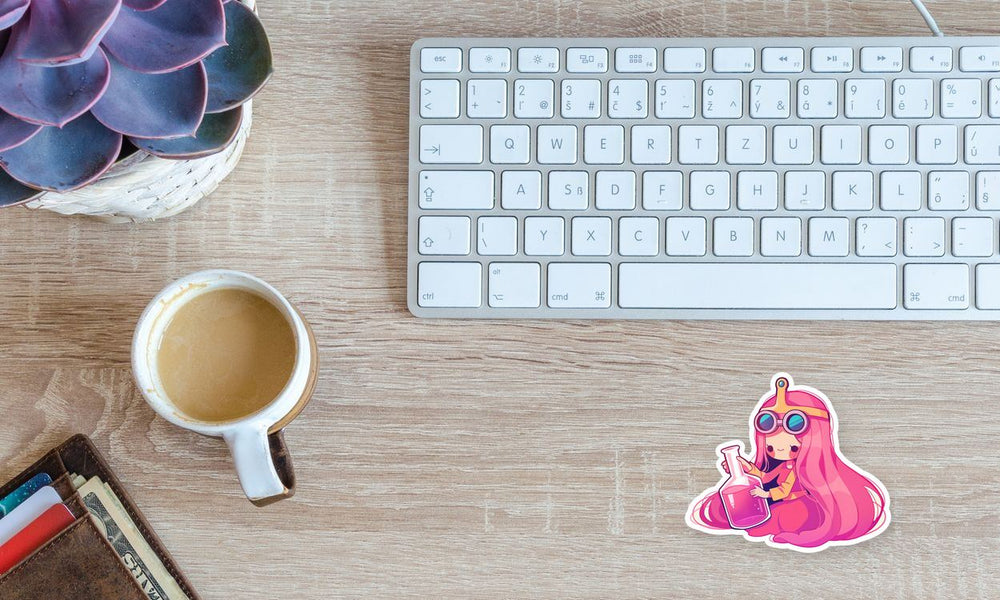 Princess Bubblegum Lab Cute Adventure Time Sticker