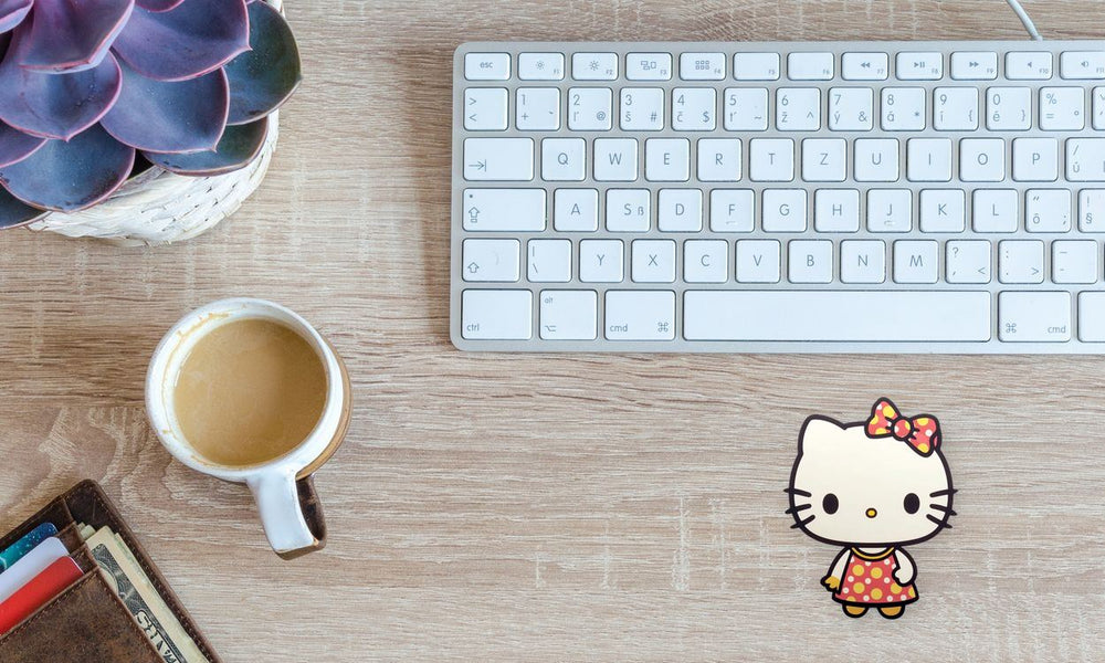 Hello Kitty Red Polka Dot Outfit Sticker
